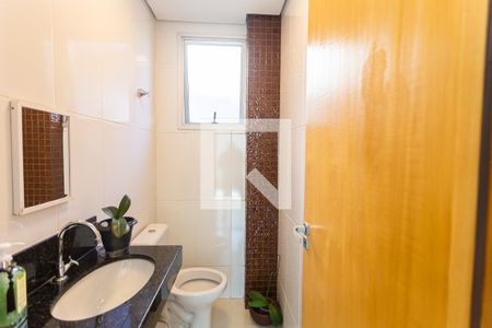 Lavabo da Sala de apartamento à venda com 3 quartos, 116m² em Ipiranga, Belo Horizonte