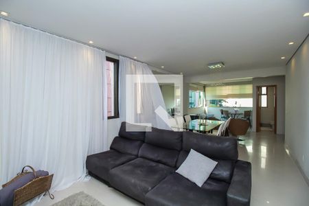 Sala de apartamento à venda com 3 quartos, 140m² em Carmo/sion, Belo Horizonte