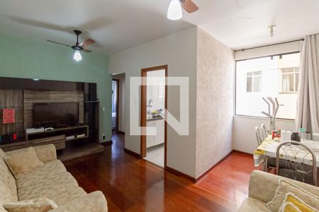 Sala  de apartamento à venda com 2 quartos, 55m² em Ouro Preto, Belo Horizonte