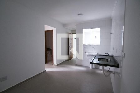 Sala/Cozinha de apartamento para alugar com 2 quartos, 40m² em Chácara Califórnia, São Paulo