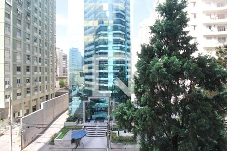 Vista Sala de apartamento à venda com 2 quartos, 145m² em Itaim Bibi, São Paulo