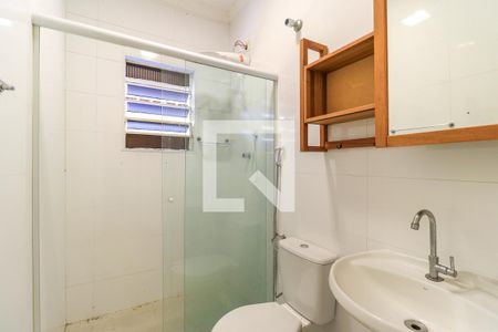 Banheiro da Suíte de apartamento para alugar com 1 quarto, 35m² em Brooklin, São Paulo