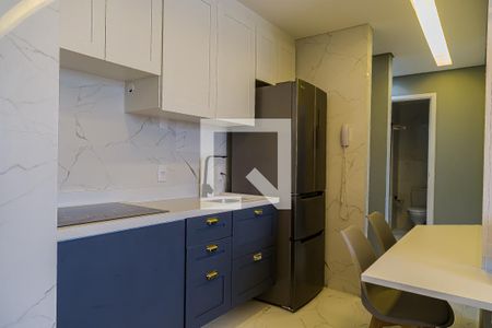 Cozinha de apartamento para alugar com 1 quarto, 36m² em Americanópolis, São Paulo