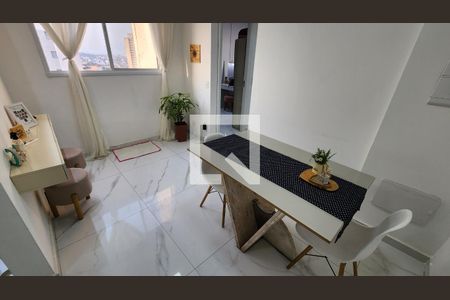 Sala de apartamento para alugar com 2 quartos, 45m² em Castelo, Santos