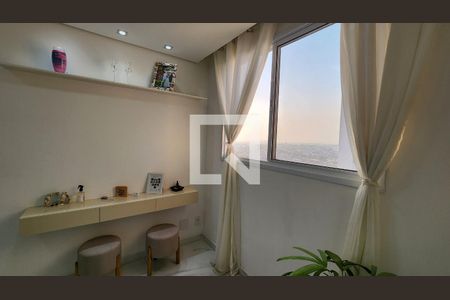 Detalhe Sala de apartamento para alugar com 2 quartos, 45m² em Castelo, Santos