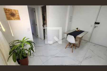 Sala de apartamento para alugar com 2 quartos, 45m² em Castelo, Santos