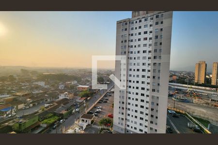 Vista da Sala de apartamento para alugar com 2 quartos, 45m² em Castelo, Santos