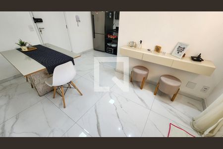 Sala de apartamento para alugar com 2 quartos, 45m² em Castelo, Santos