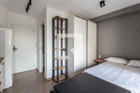 Studio de kitnet/studio para alugar com 1 quarto, 25m² em Indianópolis, São Paulo