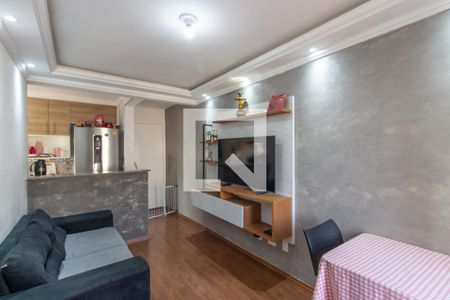 Sala de apartamento para alugar com 2 quartos, 45m² em Vila Raquel, São Paulo