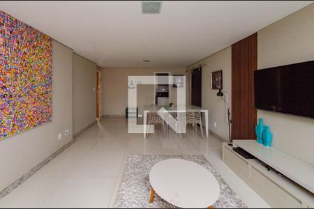 Sala de apartamento à venda com 4 quartos, 110m² em Buritis, Belo Horizonte