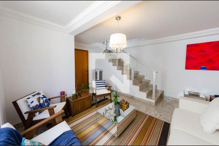 Sala de apartamento à venda com 5 quartos, 280m² em Buritis, Belo Horizonte