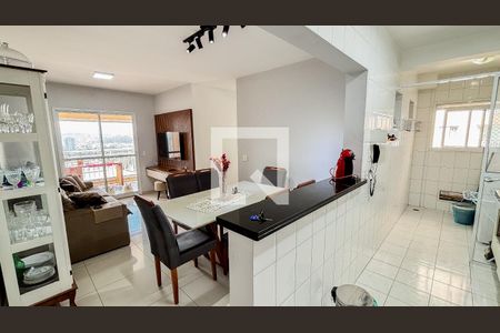 Sala - Sala de Jantar de apartamento para alugar com 3 quartos, 79m² em Campestre, Santo André