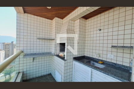 Churrasqueira de apartamento para alugar com 3 quartos, 132m² em Tupi, Praia Grande