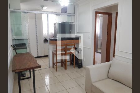 Sala de apartamento à venda com 2 quartos, 102m² em Parque Xangri-lá, Contagem