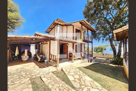 Fachada - casa principal de casa de condomínio para alugar com 3 quartos, 243m² em Retiro do Chale, Brumadinho