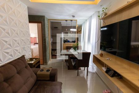 Sala de apartamento para alugar com 2 quartos, 42m² em Vila Lage, São Gonçalo