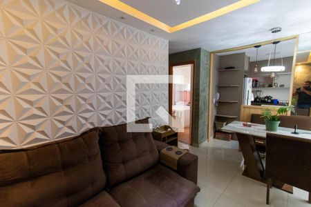 Sala de apartamento para alugar com 2 quartos, 42m² em Vila Lage, São Gonçalo