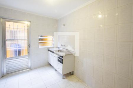 Cozinha de casa para alugar com 1 quarto, 45m² em Jardim Novo Santo Amaro, São Paulo