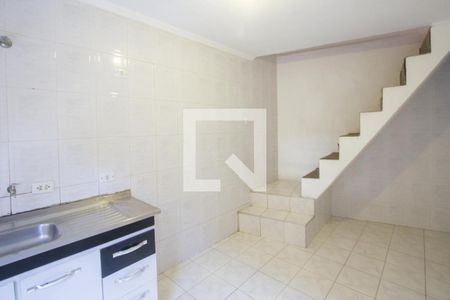 Cozinha de casa para alugar com 1 quarto, 45m² em Jardim Novo Santo Amaro, São Paulo