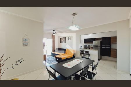 Sala de apartamento para alugar com 2 quartos, 91m² em Vila Assuncao, Praia Grande