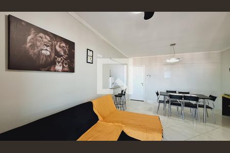 Sala de apartamento para alugar com 2 quartos, 91m² em Vila Assuncao, Praia Grande