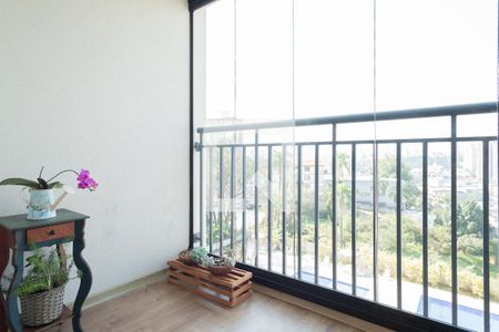 Sacada de apartamento à venda com 2 quartos, 56m² em Jardim Olavo Bilac, São Bernardo do Campo