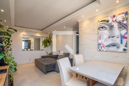 sala de apartamento à venda com 2 quartos, 56m² em Jardim Nova Taboão, Guarulhos