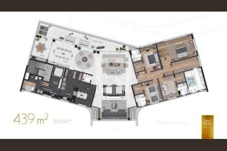 Apartamento à venda com 4 quartos, 439m² em Santa Lúcia, Belo Horizonte