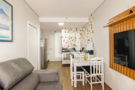 Sala e Cozinha de apartamento à venda com 1 quarto, 34m² em Penha de França, São Paulo