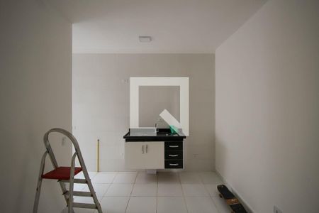 Sala/Cozinha de apartamento à venda com 1 quarto, 28m² em Quinta da Paineira, São Paulo