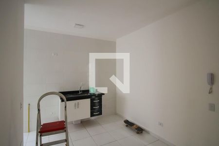 Sala/Cozinha de apartamento à venda com 1 quarto, 28m² em Quinta da Paineira, São Paulo