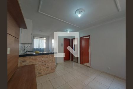 Sala de apartamento à venda com 2 quartos, 64m² em Parque Maracana, Contagem