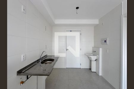 Cozinha de apartamento à venda com 1 quarto, 28m² em Vila das Belezas, São Paulo