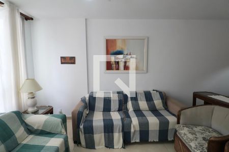 Sala de apartamento para alugar com 4 quartos, 130m² em Centro, Guarujá