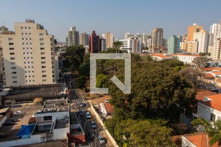 VISTA DA SALA de apartamento à venda com 3 quartos, 103m² em Centro, Campinas