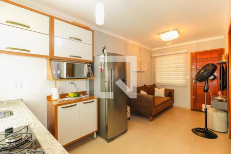 Sala e Cozinha de apartamento à venda com 2 quartos, 40m² em Vila Carrão, São Paulo