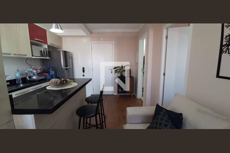 Sala de apartamento à venda com 1 quarto, 28m² em Conceicao, Osasco