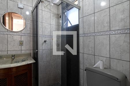 Banheiro social  de apartamento à venda com 2 quartos, 50m² em Ipiranga, São Paulo