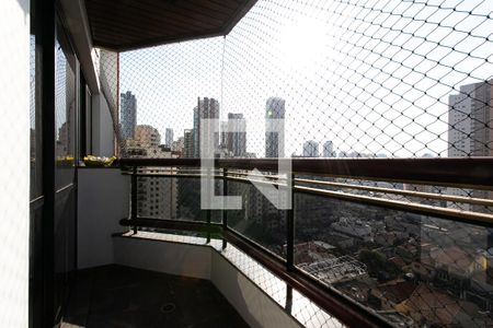 Varanda da Sala de apartamento para alugar com 3 quartos, 160m² em Tatuapé, São Paulo