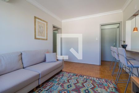 Sala de apartamento à venda com 2 quartos, 70m² em Santana, Porto Alegre