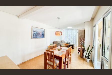 Sala - Sala de Jantar de apartamento à venda com 3 quartos, 86m² em Vila Valparaíso, Santo André