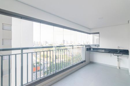 Varanda de apartamento à venda com 2 quartos, 82m² em Vila Gilda, Santo André