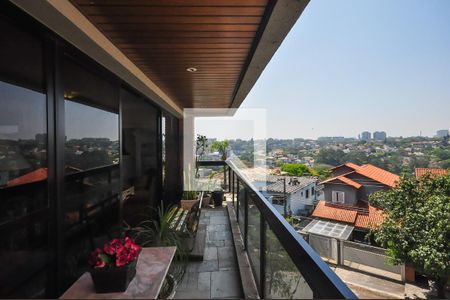 Varanda de apartamento à venda com 4 quartos, 190m² em Vila Sonia, São Paulo