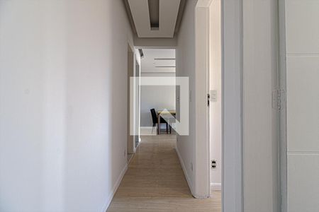 corredor para os comodos_1 de apartamento à venda com 3 quartos, 70m² em Vila Santo Estefano, São Paulo