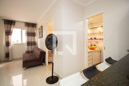 Sala de apartamento para alugar com 1 quarto, 40m² em Águas Claras, Brasília