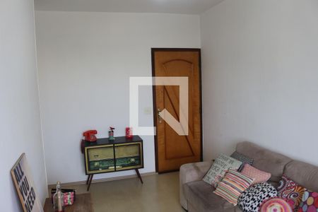 Sala de apartamento para alugar com 2 quartos, 55m² em Olímpico, São Caetano do Sul