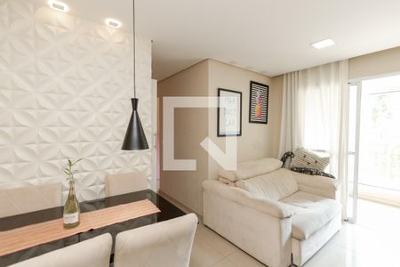 Sala de apartamento para alugar com 2 quartos, 49m² em Jardim Casablanca, São Paulo