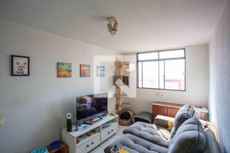 Sala de apartamento à venda com 2 quartos, 60m² em Cidade Ademar, Diadema