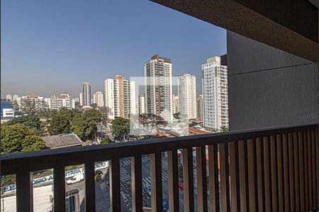 sacada_3 de apartamento à venda com 1 quarto, 27m² em Vila Gumercindo, São Paulo